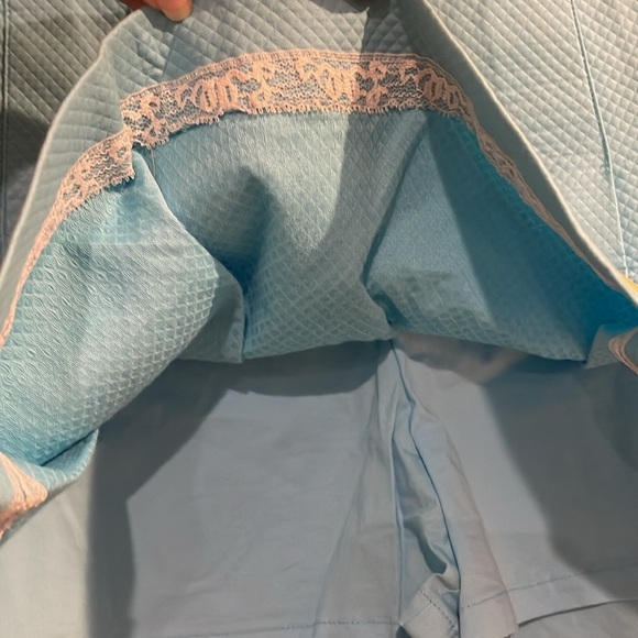 Women’s Lilly Pulitzer Vintage turquoise and yellow tennis skort size 4 - Picture 4 of 9